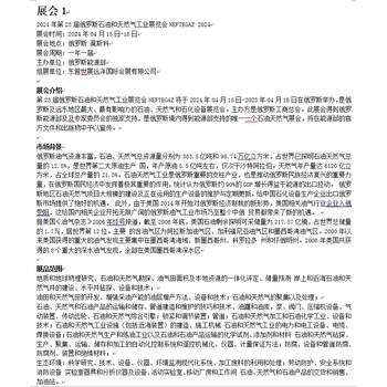 2024年國際石油天然氣展覽會