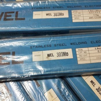 日本威尔WEL347不锈钢镀铜合金电焊条实心低碳钢电焊条