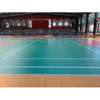 PVC塑胶地板篮球羽毛球运动地板
