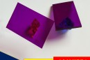 紫色透明塑料板深紫色浅紫色有机玻璃板彩色透明塑料板加工切割