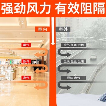 四川眉山市廣西電熱空氣幕噪音低