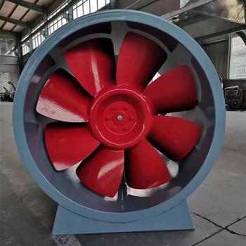 四川綿陽市工業軸流風機廠房管道大功率軸流風機