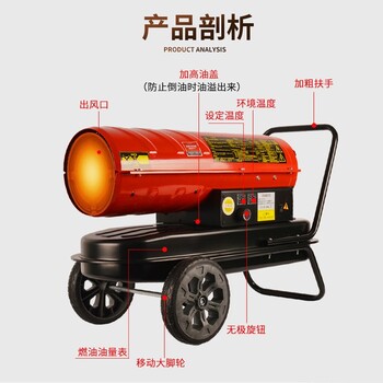 四川眉山市大棚養(yǎng)殖燃油暖風(fēng)機(jī)工業(yè)廠房取暖熱風(fēng)機(jī)