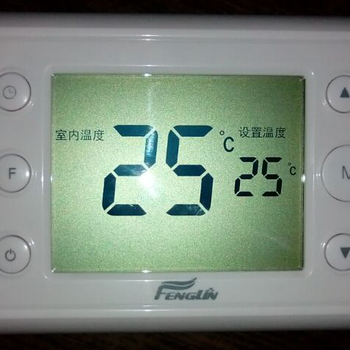 湖南常德中央空調(diào)地暖溫控器控制面板液晶溫度調(diào)節(jié)開關(guān)