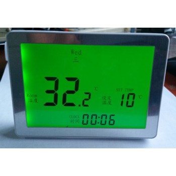 湖南常德中央空调地暖温控器控制面板液晶温度调节开关