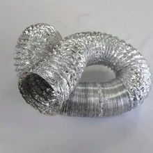 湖南郴州鋁箔通風(fēng)軟管中央空調(diào)用鋼絲鋁通風(fēng)管