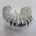 廣西玉林市鋁箔夾筋保溫軟管金屬伸縮管鋼絲軟管