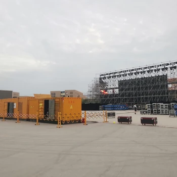 上海租賃200KW柴油發(fā)電機(jī)800KW發(fā)電車出租可并機(jī)提供電纜