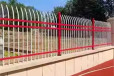 园区1.2米高锌钢护栏财润丝网供应锌钢隔离护栏定制定做