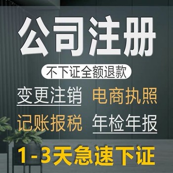 武汉洪山电商执照代办-营业执照有几个副本-注册专人指导