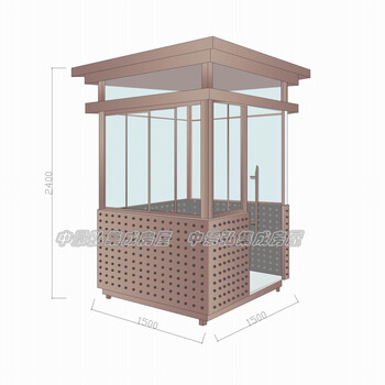 杭州余杭区门卫值班室、不锈钢椭圆岗亭、停车场收费亭