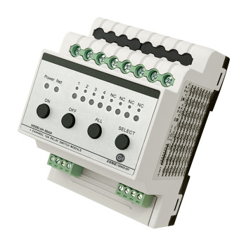 4路16A开关执行模块GH-R0416A智能照明控制系统设备