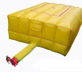 供应4×6×2.5m韩式消防救生气垫配充气风机充气快