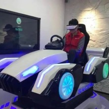 创意互动装置VR赛车游乐设备360度全景沉浸体验