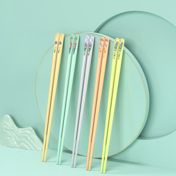 筷专-家分餐筷子代发国风中式合金筷子