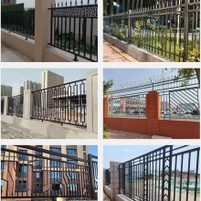 厂家销售锌钢护栏厂区围墙护栏铁艺围栏别墅围墙围栏小区围墙