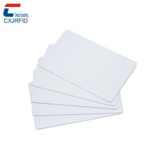 现货PVC新料白卡加膜白卡打印机人像卡塑料健康证白卡PVC卡片