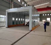 工厂销售江苏徐州重工机械移动伸缩喷漆房焊接打磨房