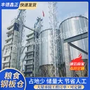 小麥鋼板倉快速組裝防腐防風(fēng)工廠制造豐德鑫正穩(wěn)定性好