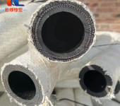 耐高温石棉夹布胶管钢厂用无碳绝缘胶管阻燃橡胶软管