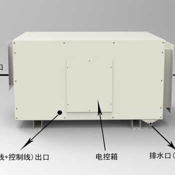 佑米嘉除濕機YSD138D中央吊頂管道除濕機138升/天除濕量