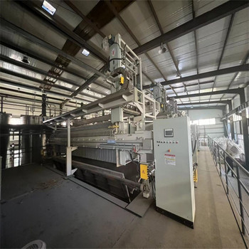 出售二手全自動壓濾機200平方凱鑫機械二手程控隔膜壓濾機