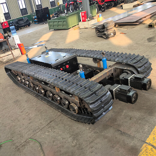 履帶車底盤徐州天美履帶底盤總成定制