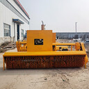 萬(wàn)盛手推除雪車(chē)多功能小型掃雪車(chē)