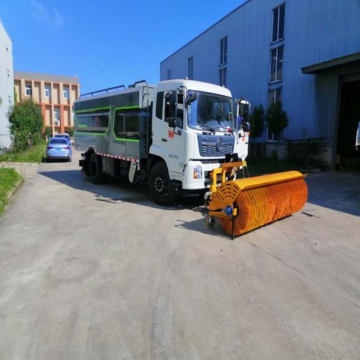 永川除雪轮式推雪铲小型手扶式扫雪机