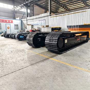 履帶底盤履帶式底盤加裝剎車訂制