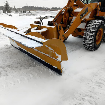 霞浦小型清雪机小四轮拖拉机推雪铲