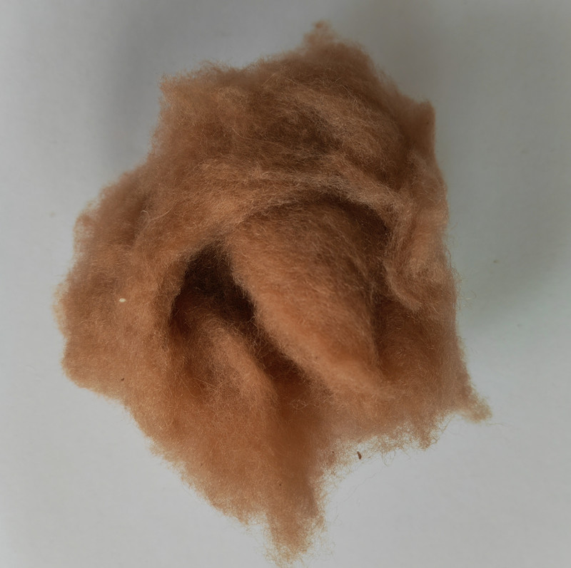 批发现货驼绒原料细致驼绒做被纺纱