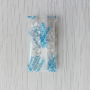 食品級硅膠干燥劑1g背封opp膜袋裝糕點食品防潮防霉包
