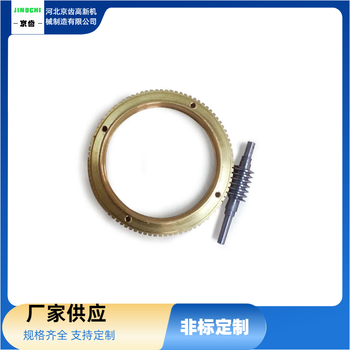 蝸輪蝸桿/60型電動轉(zhuǎn)臺蝸輪蝸桿加工定做//銷售ZA渦輪/多頭蝸桿