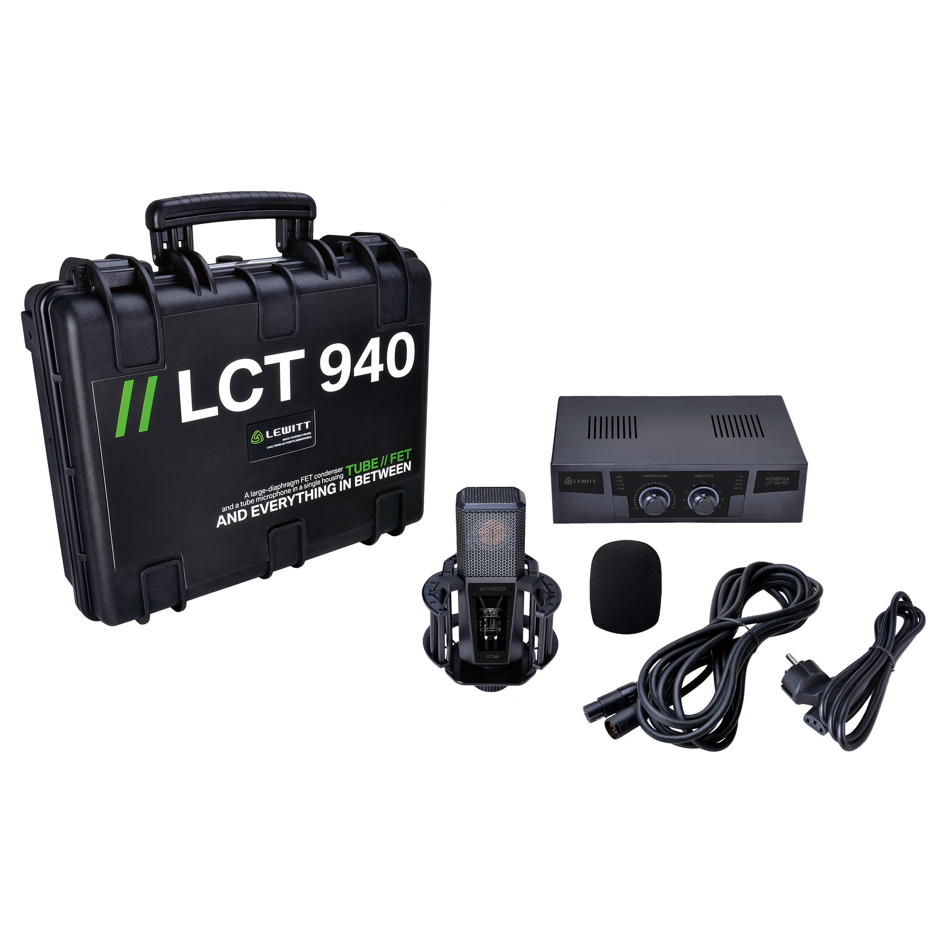LEWITT/莱维特LCT940多指向电子管和晶体管混合录音话筒