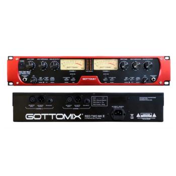 Gottomix/歌图RedTwoMKII双通道电子管话筒放大器录音棚话放