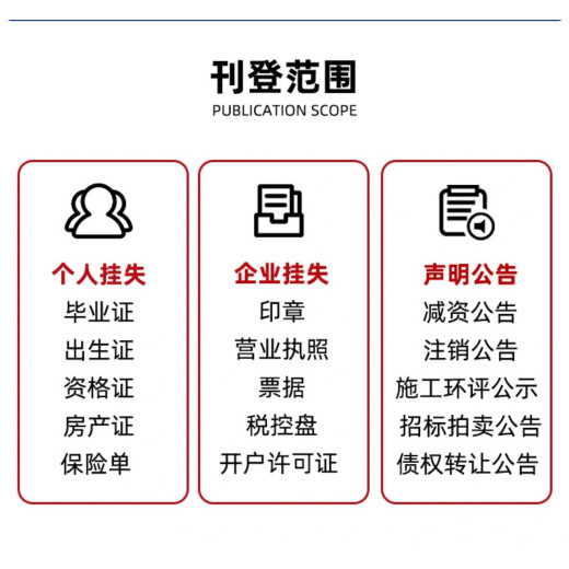 忻州五台日报登报公告办理流程