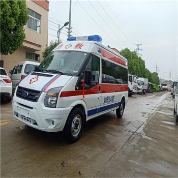 重庆万盛病人转运救护车-私人救护车长途转运-派车接送