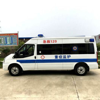 重庆涪陵长途救护车租赁价-病人跨省接送费用-随车医护人员