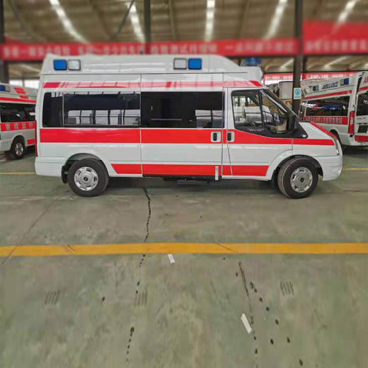 上海卢湾租赁租赁救护车-长途运送病人的救护车-收费合理