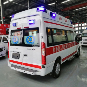 重庆渝北长途转运病人-私营救护车租赁-全国救护团队