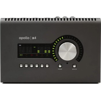 UniversalAudio录音棚ApolloX4HeritageEdition雷电3音频接口