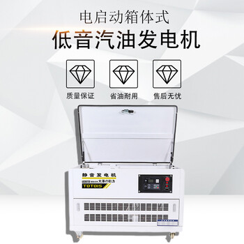大澤動(dòng)力靜音式25kw汽油發(fā)電機(jī)輕便小型TOTO25-V