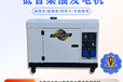 三相380V静音式10kw柴油机发电TO14000ET-V