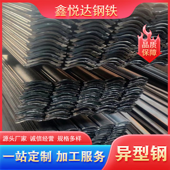 鷹潭58mm扶手半圓弧料58*21異型鋼優(yōu)良選材