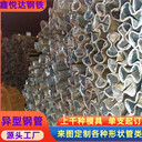 山東90×104鍍鋅八字管畜牧業(yè)豬籠欄桿用90×104鍍鋅八字管支持定制
