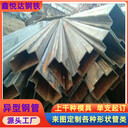 鍍鋅雙凹槽管道路燈桿監(jiān)信號控桿80×98鍍鋅T型管廠商定制