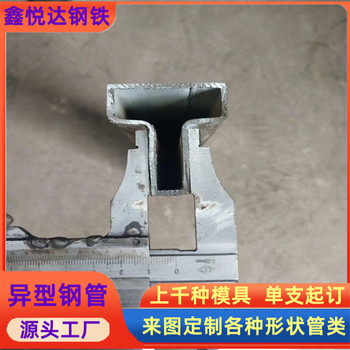 80×80鍍鋅凹槽管大棚管用60×200鍍鋅T型管批發價格