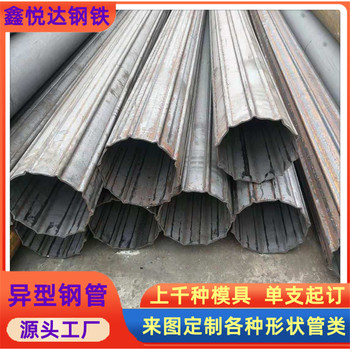 甘肅18棱打捆機(jī)滾筒管打包機(jī)管87×87鍍鋅梅花管不銹鋼
