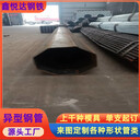 梅州38×38鍍鋅八角管農機耕犁車架用38×38鍍鋅八角管加工廠家